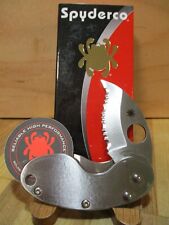 New Spyderco Cricket Serrated Edge Pocket Knife - C29S -  picture