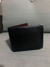 Authentic Cartier Black Leather Mens Bifold Wallet  picture