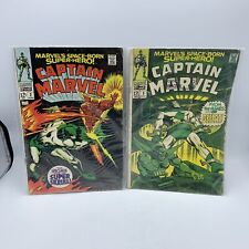 Captain Marvel #2 (June 1968) & #3 (July 1968) Marvel Comics Lot Of 2 picture