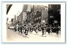 c1910's Shriner's Parade Bag Pipes Seattle Washington WA RPPC Photo Postcard picture