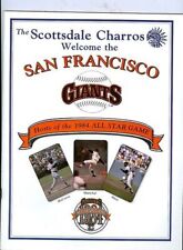 1984  San Francisco Giants Spring Training program bxprog1 picture