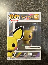 Funko Pop Games Pokemon Pichu #579 Pearlescent Pokemon Center Exclusive IN HAND picture