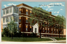 Sterling Public Hospital, Sterling, Illinois IL Vintage Postcard picture