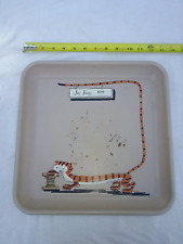 FINAL PRICE Vintage Princeton University 1919 Alumnus Hand-painted drinks tray picture