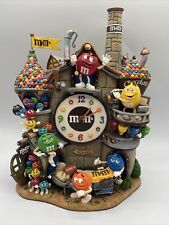 Rare Highly Collectible Danbury Mint M&M's  Clock ~ Chocolate Factory Edition picture