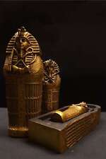 King Tutankhamun Coffins with the king Tutankhamun inside, One of a kind picture