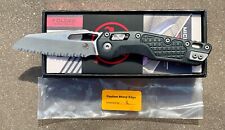 Microtech MSI Black Frag G-10 Grip with Apocalyptic Full Serrated Blade picture