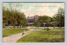 Chicago IL-Illinois, Refectory, Washington Park, Antique Vintage c1910 Postcard picture