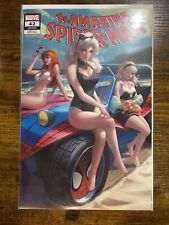 THE AMAZING SPIDERMAN #42 * NM+ * EJIKURE TRADE VARIANT BLACK CAT SPIDER-GWEN 🔥 picture