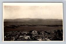 RPPC-Messina Italy, Scenic View Overlooking City, Antique, Vintage Postcard picture
