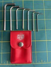 VTG Allen Hex Head Wrench Set #405 w Case 7 Tools 3” Mini Kit 1 1/2”- 2 1/2” picture