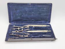 Vintage Mechanical Drafting/Drawing Instrument Set w/Case picture