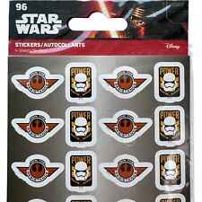 Disney Star Wars THE FORCE AWAKENS Stickers Acid Free Party Favors 96 Pack Gift picture