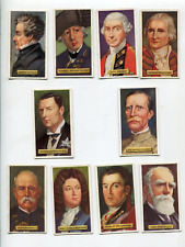 1937 KENSITAS CIGARETTE BUILDERS OF THE EMPIRE MIXED 10 CARD LOT picture