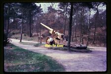 WWII Artillery Gun in Europe in early 1960's, Kodachrome Slide aa 15-24b picture