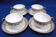 HAVILAND LIMOGES SET OF 4 CHILDS CUPS & SAUCERS picture