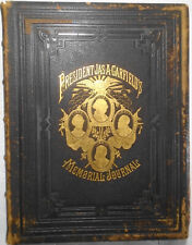 1882 President James A Garfield's Memorial Journal by Clara F Deihm. 1st edition picture