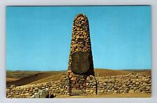 Sheridan WY-Wyoming, Fetterman Memorial, Antique, Vintage Postcard picture