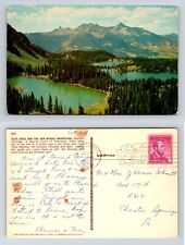 Alta Lakes San Miguel Mountains CO Postcard 1966 Chrome Crocker Smokey Bear picture