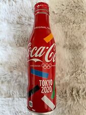 Coca Cola Special Edition Japan Tokyo Olympics aluminum bottle SEALED picture
