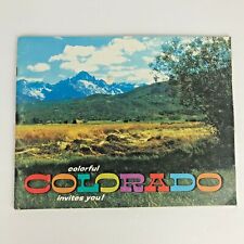 Vintage Colorado State Visitors Guide Information Booklet Travel Souvenir picture