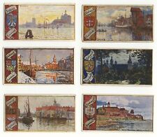 Stollwerck 1900 Group 191 North German Cities set of 6 cards VG picture
