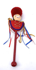 Wooden German Toy Soldier Christmas Ornament 9