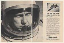 1967 USAF Lockheed YF-12 Aircraft Pilot Honeywell Automatic Flight 2-Page Ad picture