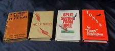 OHH-RAHH 🌟 SIGNED 🌟 Antique Rare USN USMC WW1 & WW2 BOOKS out of print picture