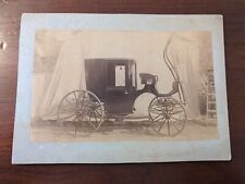 Antique Carriage Photography Albumen American Buggy 19th Century picture