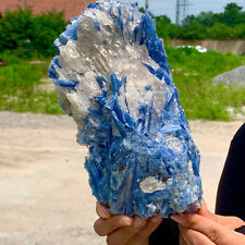 5.58LB  Natural Blue KYANITE with MicaQuartz Crystal Specimen Rough healing picture