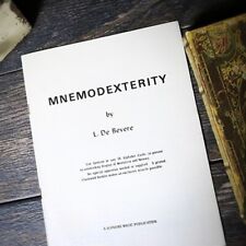 Mnemodexterity by L. De Bevere - Book picture