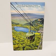 Vtg Cannon Mt. Aerial Passenger Tramway Notch White Mountains NH Posted Postcard picture