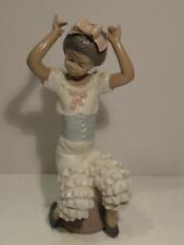 Lladro Black Legacy Collection Rhumba Girl Dancing #5160 Figurine 1982 picture