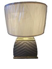 Vintage TOMMASO BARBI For Chapman Square Sculptural Table Lamp 1979 MCM picture