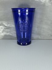 ❗️RARE FIND❗️STARBUCKS Hawaii Limited Edition Blue Glass Tumbler Cup 16 OZ picture
