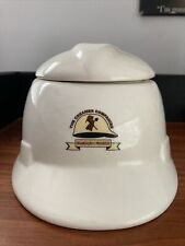 Unique Vintage Ceramic Hard Hat Cookie Jar ? with Lid picture