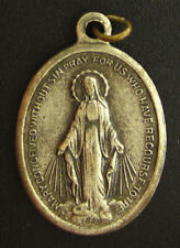 Vintage Mary Miraculous Medal Religious Holy Catholic picture