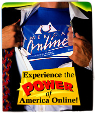 Super Rare “Super Hero” 1996, V3.0 AOL America Online Windows 3½″ FLOPPY Sealed picture
