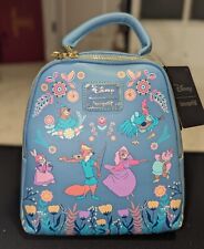 Loungefly Disney Robin Hood Floral Folk Mini Backpack - NWT Box Lunch Exclusive picture