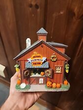 Retired Lemax Signature Collection Lighted Peter's Pumpkin Patch Halloween 2010 picture
