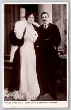 Opera RPPC Beautiful Clara Butt & Handsome Kennerley Rumford 1904 Postcard G27 picture