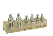 26Th Anniversary Idea - 26 Years We Made a Family Metal Ornament - Choose You... picture