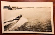 Bartlett's Speed Boat Greenville Maine RPPC picture