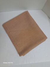 Vintage Tan Linen Fabric Lightweight Clothing Crafts Home 1960's 37
