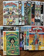 Wonder Woman 1987 Comic Lot Run 1-9+ Most Never Read 17 Books Total picture
