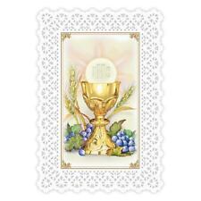 Lace Holy Card My First Holy Communion Lot of 25 Size 2.75 x 4.25 inches picture