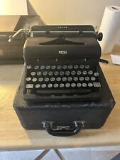 Vintage royal Arrow typewriter in case picture