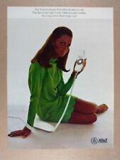 1968 AT&T Bell System Trimline Telephone vintage print Ad picture