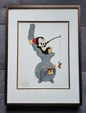 Walter Lantz Chilly Willy “Hot lunch” Serigraph 1991  Framed  picture